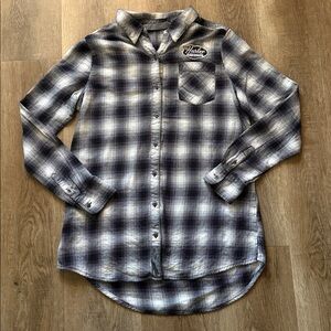 Harley Davidson Flannel Shirt Size Medium